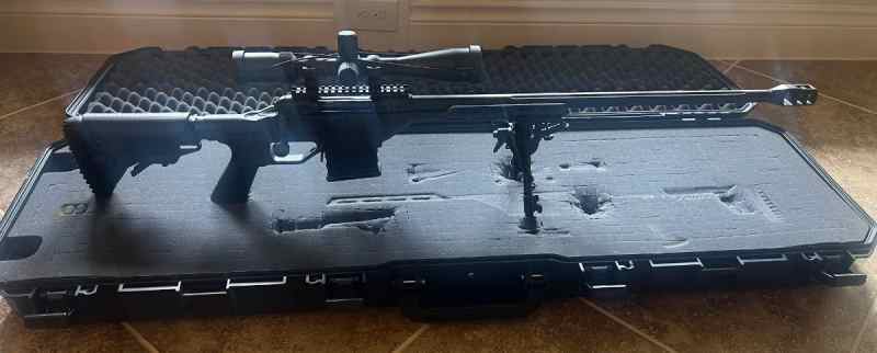 Savage 10/110 BA Stealth 6.5 Creedmoor w/ scope