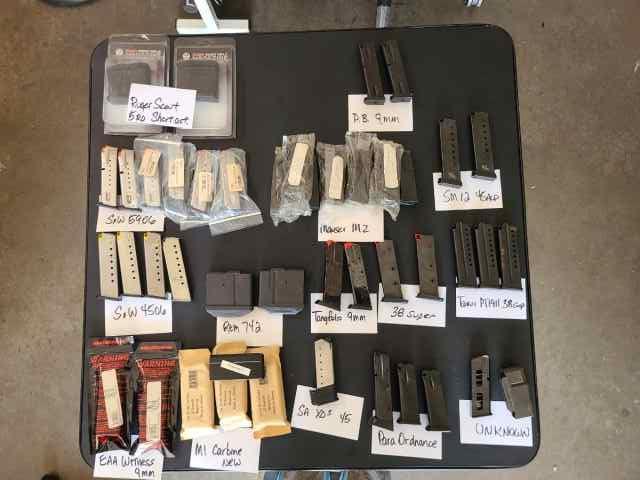 Misc magazines, S&amp;W, Ruger, Para, etc.