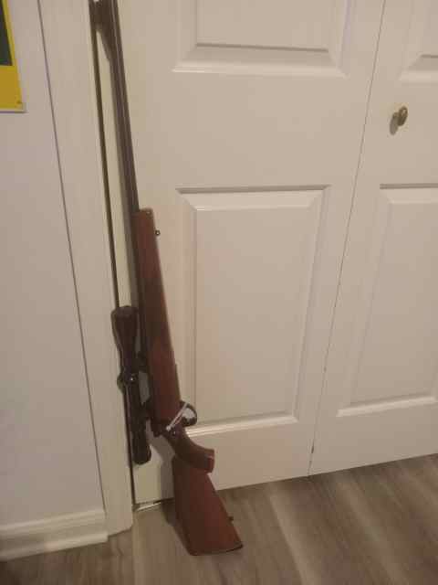 Sako Forester 243 caliber with 3x9 Redfield scope